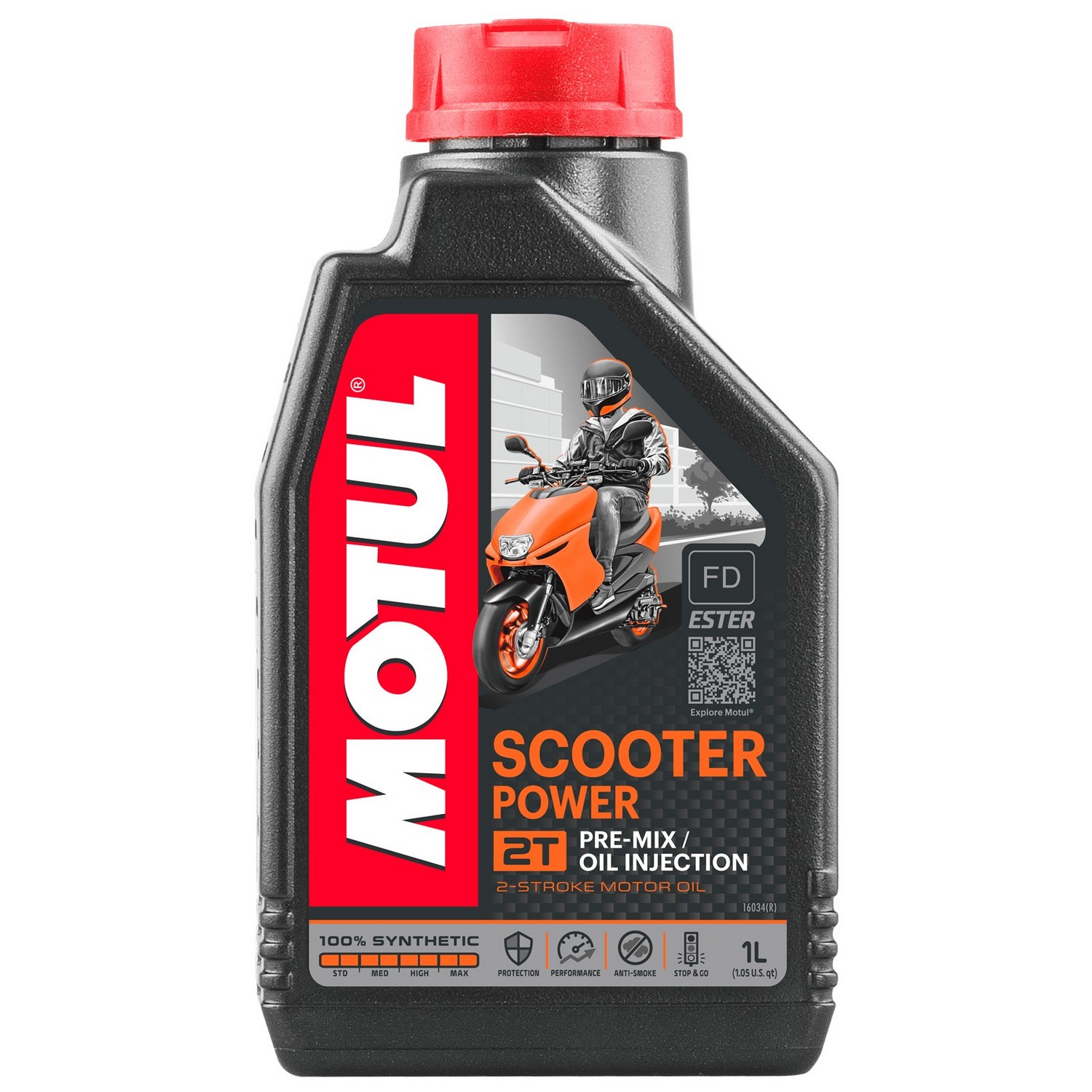 Масло Масло Motul 2Т Scooter Power (1 литр)