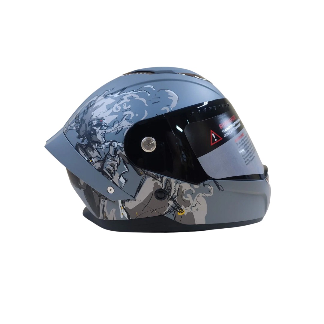 Аксессуар для ATV Шлем Yema YM-829 Chameleon Grey (Тонированный визор)